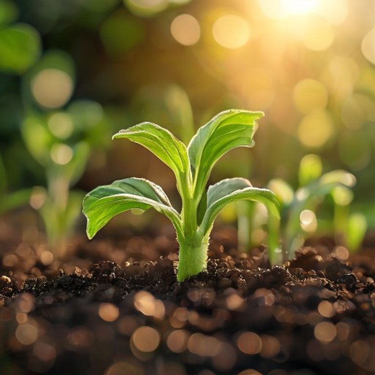 Sugar Snap Pea growing in a home garden